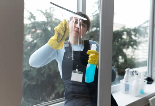 Nettoyage de vitres intérieures et extérieures à Cavignac